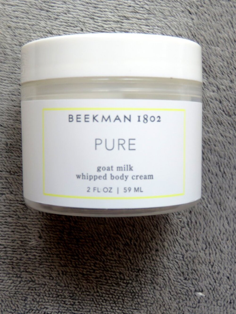 NIB Beekman 1802 Pure Goat Milk Whipped Body Cream 2oz SEALED